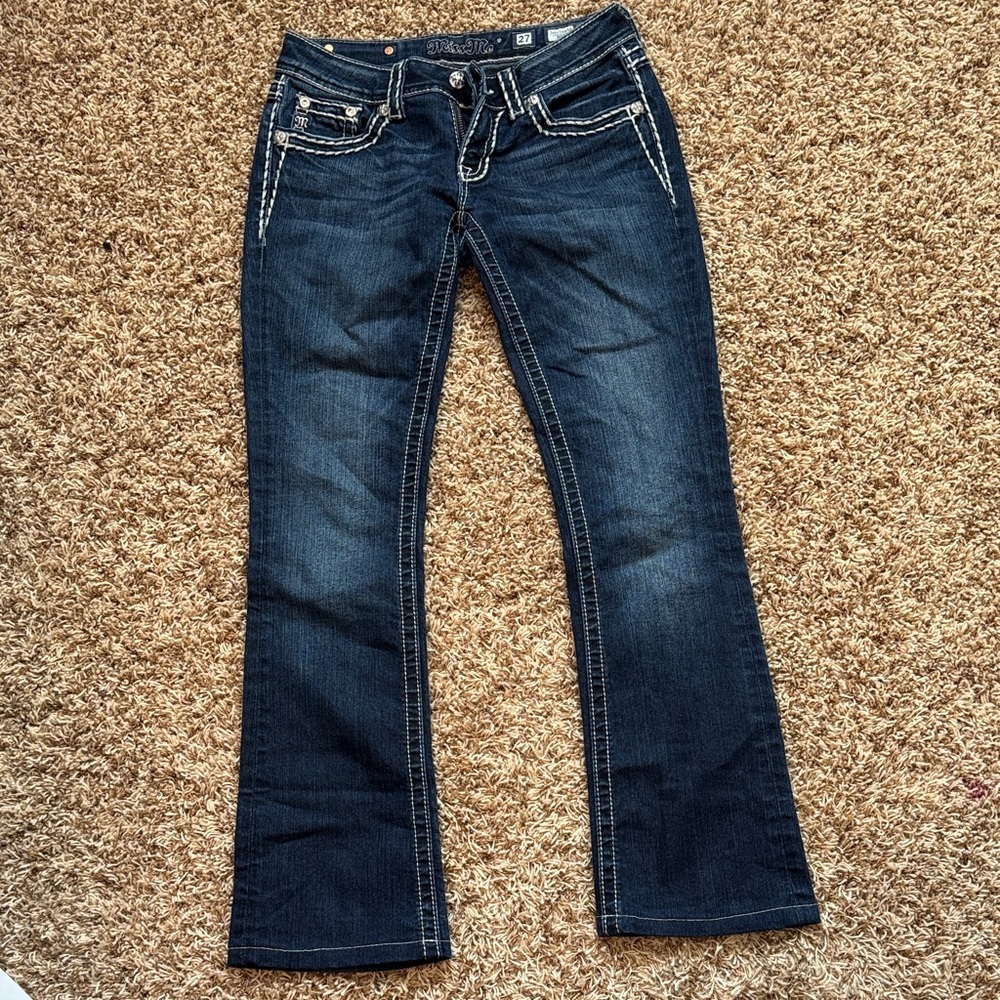 Miss Me Dark Blue Bootcut Women's Jeans